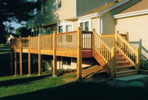 Cedar Deck Rails, St. Peters, MO